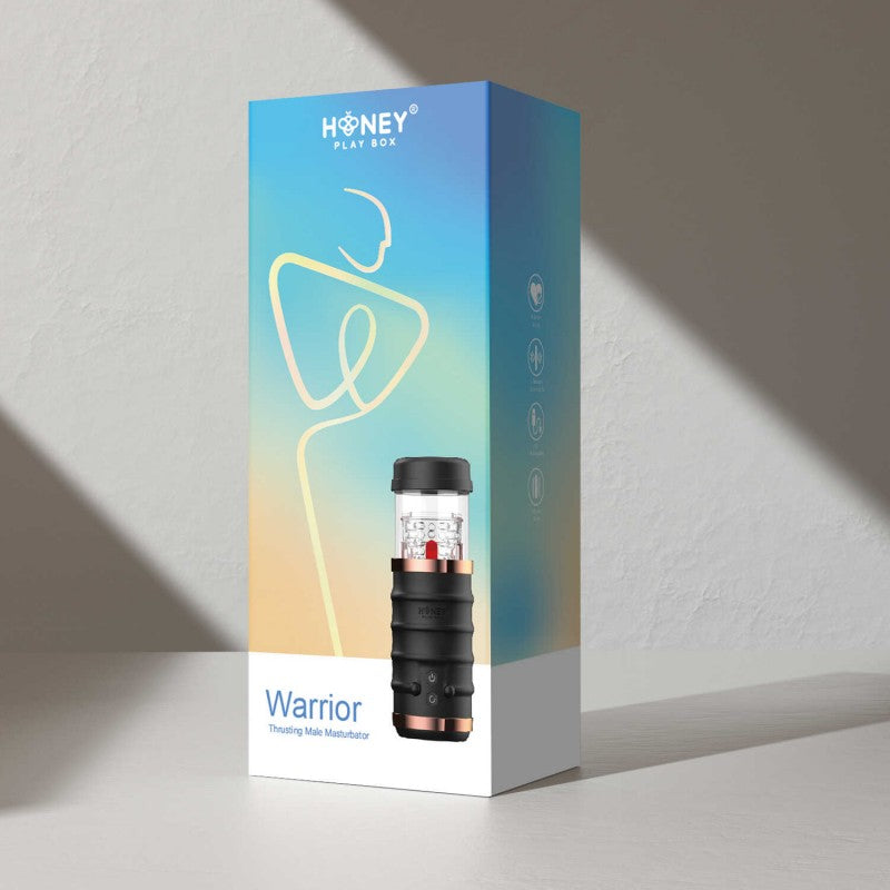 Le Warrior – Masturbateur Homme Automatique Thrusting Stroker dans sa boite pour des sensations comme vous n'en avez jamais eu , dispo au meilleur prix chez LollyDoll