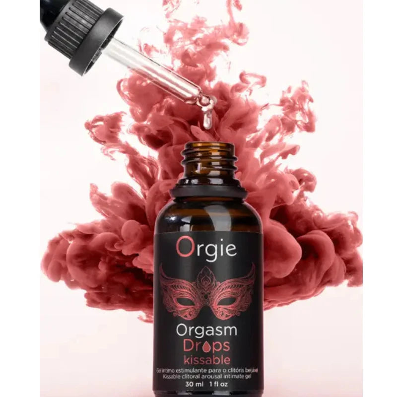 Gel d'excitation du Clitoris Orgasm Drops Kissable de la collection Aphrodisiaques et stimulants de LollyDollt 