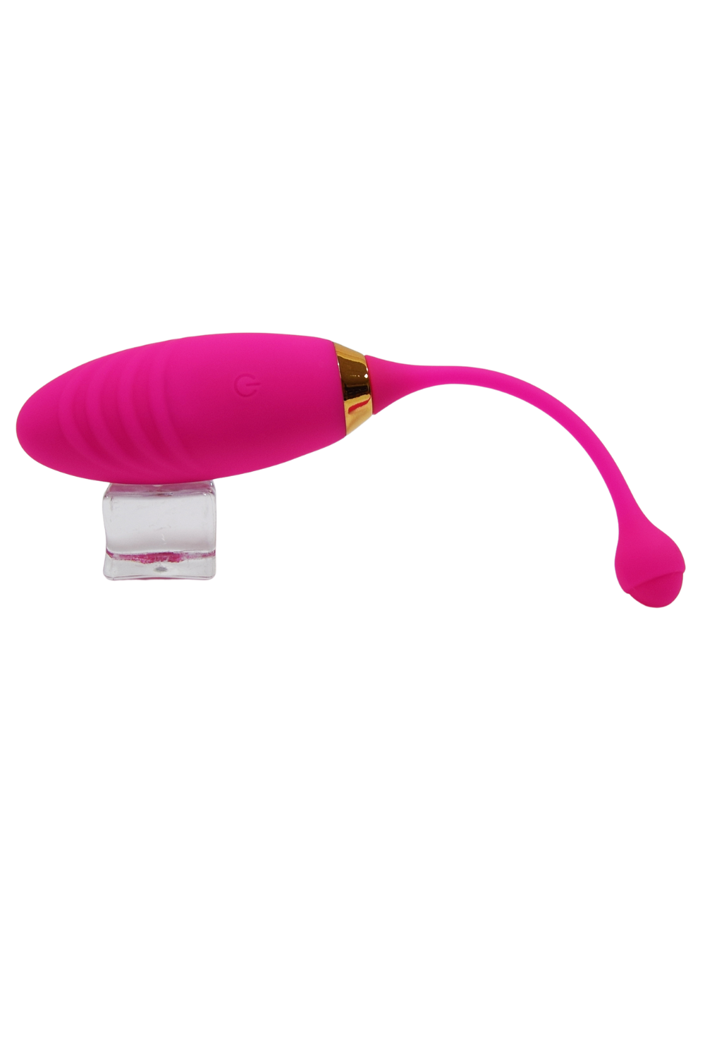 SUNDAY, Un Œuf vibrant USB avec télécommande, dans un silicone médical doux et rainuré