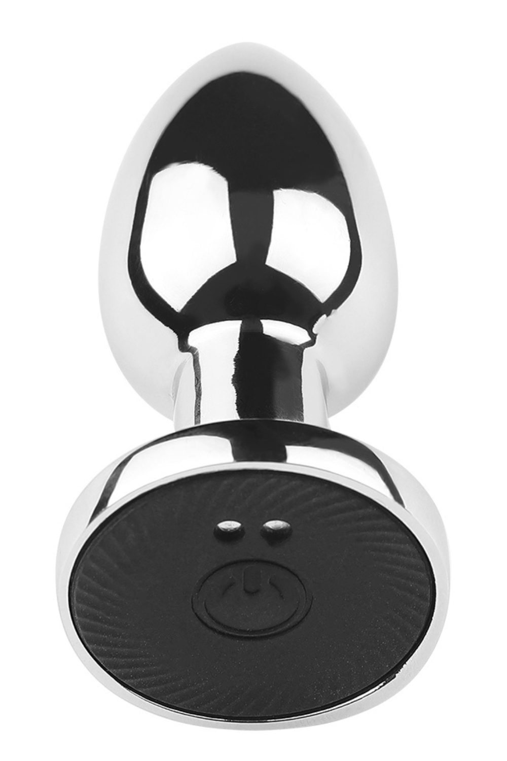 Plug vibrant acier inoxydable anal taille M avec télécommande, USB BOOTY