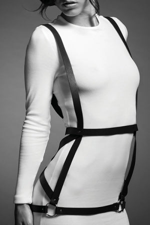 Robe harnais noire Maze