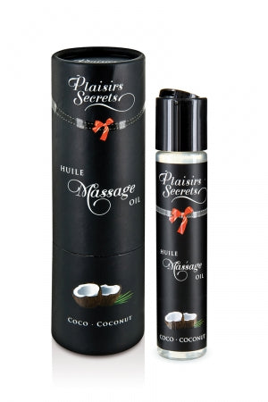 Huile de massage gourmande Noix de coco