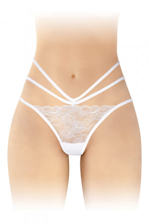 Culotte ouverte Nadia blanc