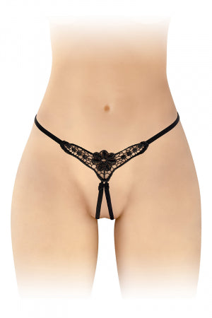 String ouvert Danuta noir