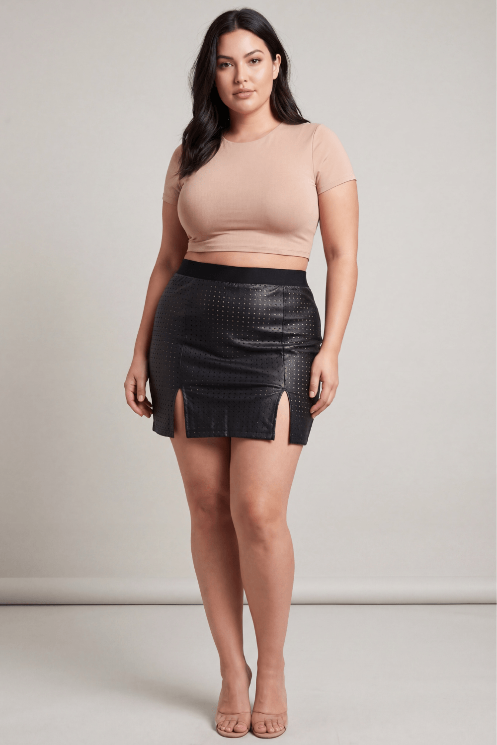 Jupe courte noir Stella
