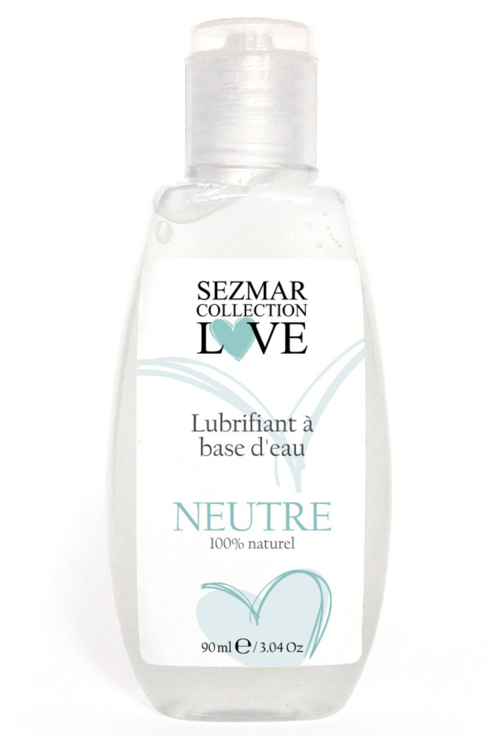 Lubrifiant à base d'eau 100% naturel Neutre 90 ml