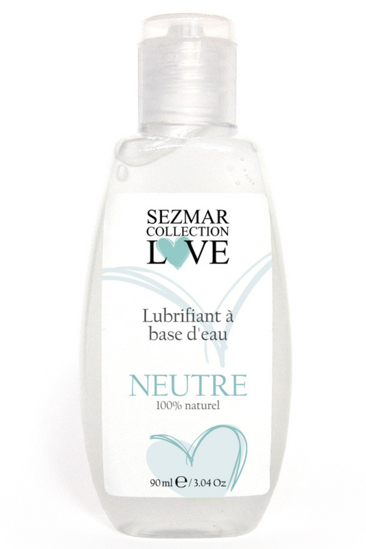 Lubrifiant à base d'eau 100% naturel Neutre 90 ml