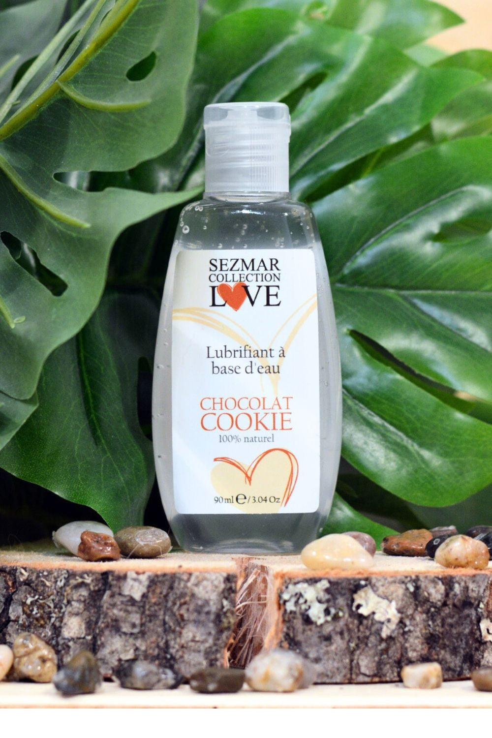 Lubrifiant à base d'eau 100% naturel Chocolat Cookie 90 ml