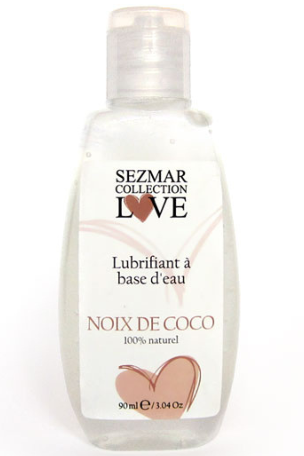 Lubrifiant à base d'eau 100% naturel Noix de Coco 90 ml