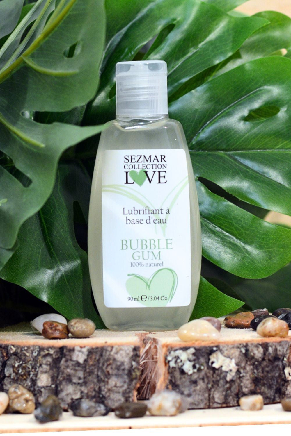 Lubrifiant à base d'eau 100% naturel Bubble Gum 90 ml