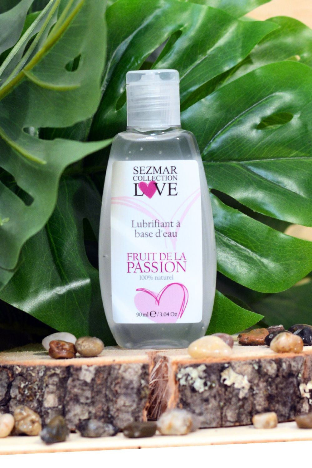 Lubrifiant à base d'eau 100% naturel Fruit de la passion 90ml