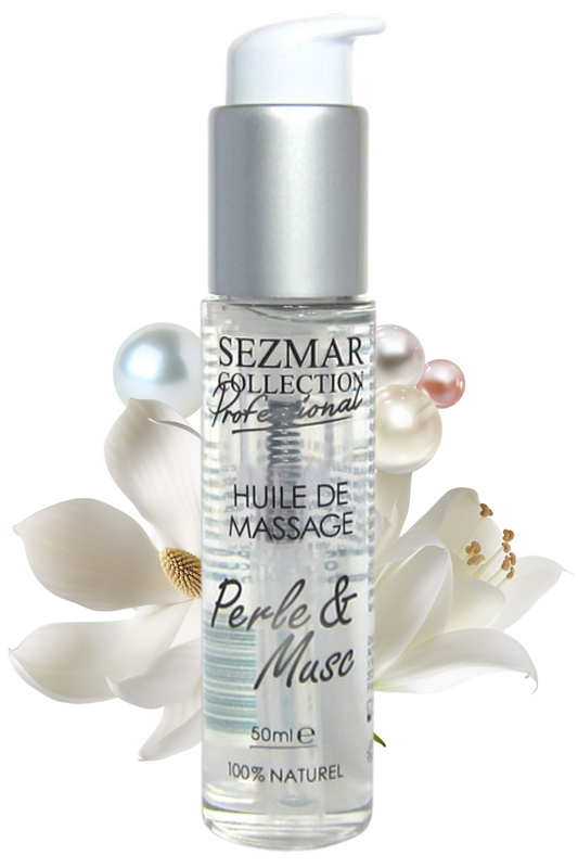 Huile de massage professionnelle Perle Musc 100% naturelle 50 ml