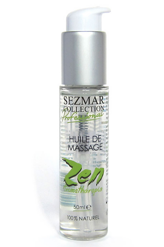 Huile de massage professionnelle ZEN 100% naturelle 50 ml