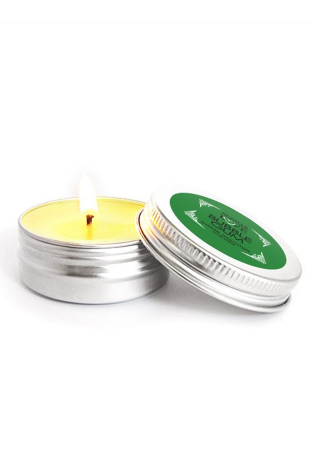 Mini Bougie de massage Bubble Gum 30ml 100% naturelle