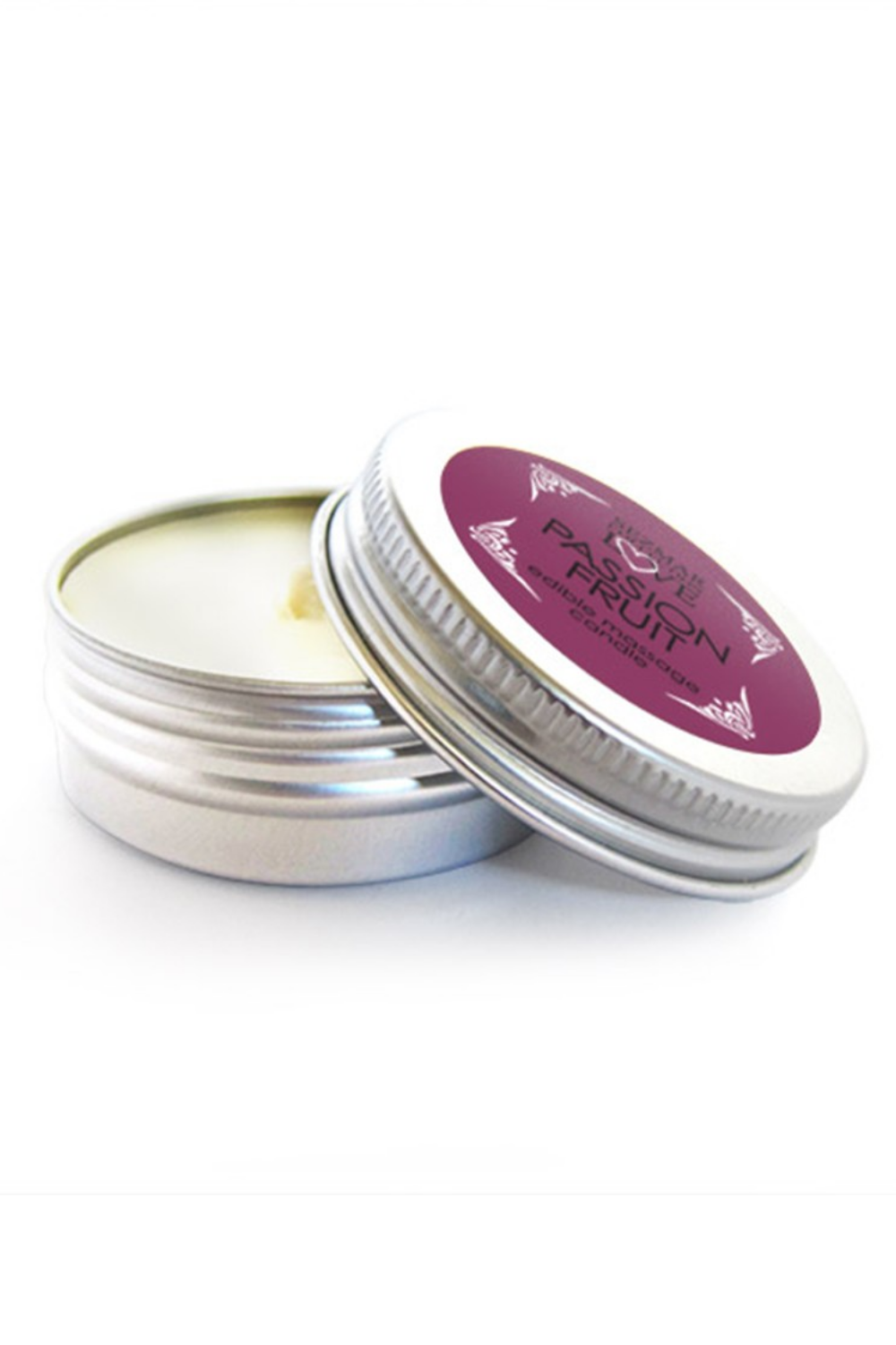 Mini Bougie de massage fruit de la passion 30ml 100% naturelle