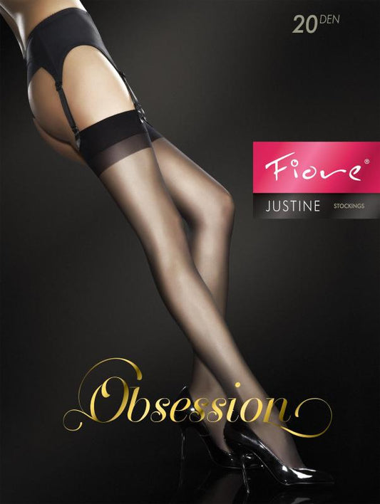 Justine Bas 20 DEN Noir