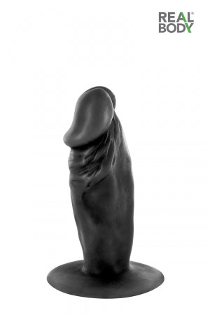 Plug anal réaliste noir 11 cm Real Tim