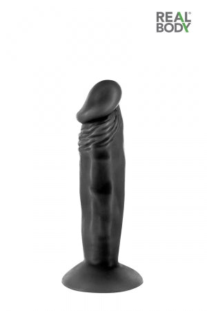 Gode réaliste 16 cm noir Real Zack