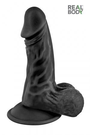 Gode réaliste noir 13 cm Real Mike
