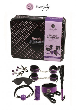 Kit BDSM 8 pièces violet
