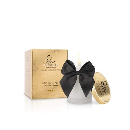 Bougie de massage embrassable Caramel doux