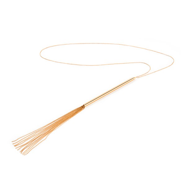 Magnifique Collier Fouet Or
