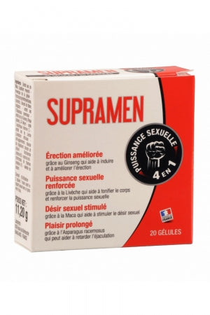 Supramen (20 gélules) Aphrodisiaque