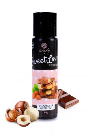 Lubrifiant comestible chocolat-noisette 60ml
