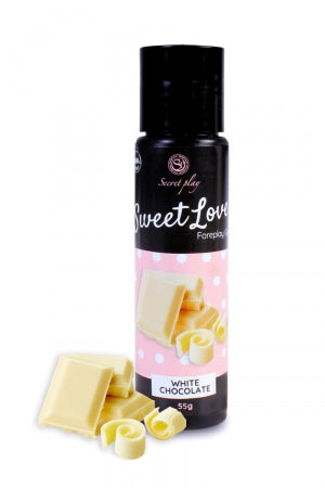 Lubrifiant comestible chocolat blanc 60ml