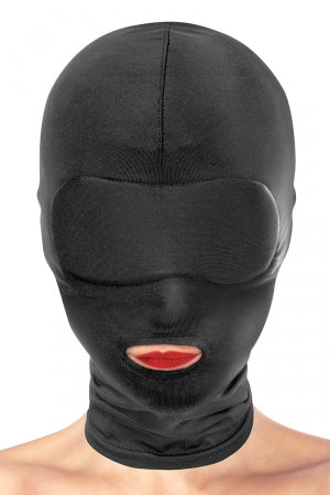 Cagoule BDSM bouche ouverte