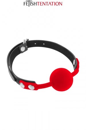 Baillon boule rouge