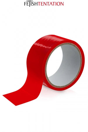 Ruban de soumission rouge 15m Fétish Tentation