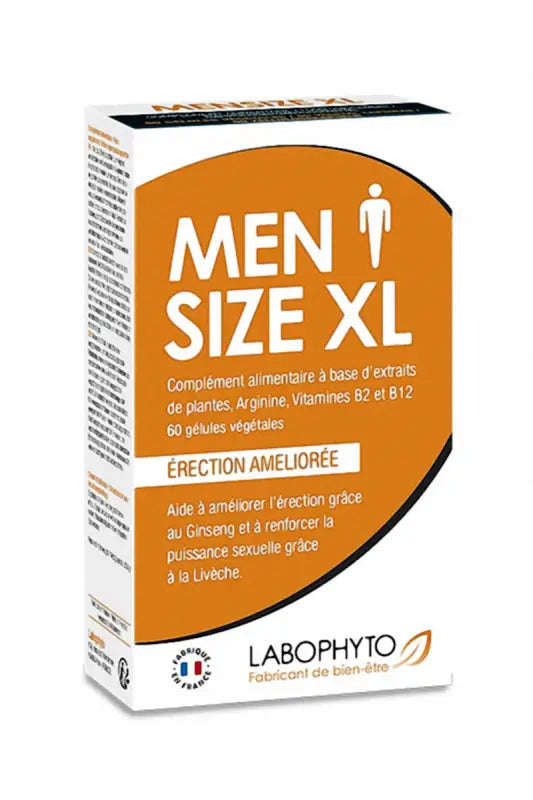 Men Size XL (60 gélules) disponible chez lollydoll.fr