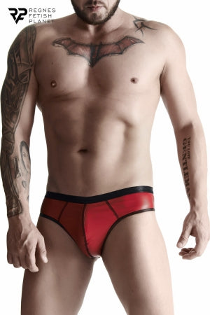 Slip rouge wetlook
