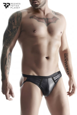 Jock strap noir wetlook