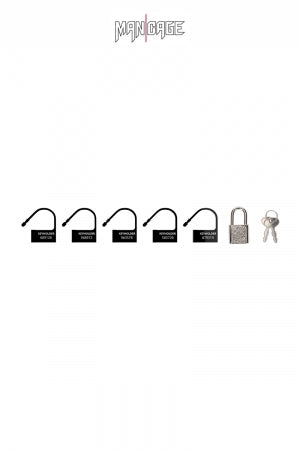 6 Cadenas noir
