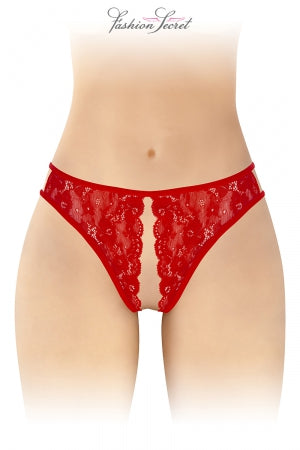 String rouge ouvert Victoria