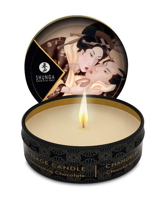 Mini bougie de massage Excitation Chocolat enivrant