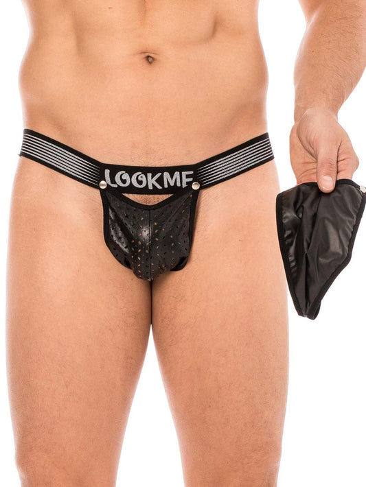 String noir NewLook cuir