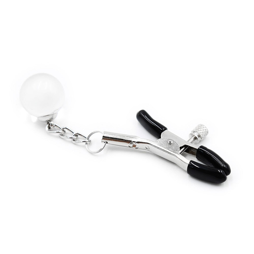 Pinces à seins réglables avec bijoux