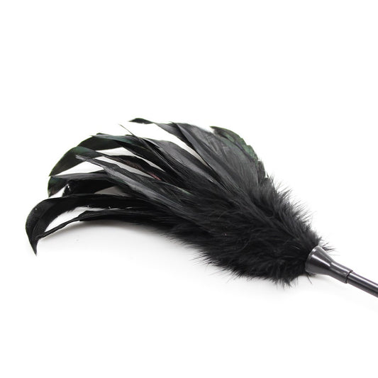 Cravache noire 38 cm