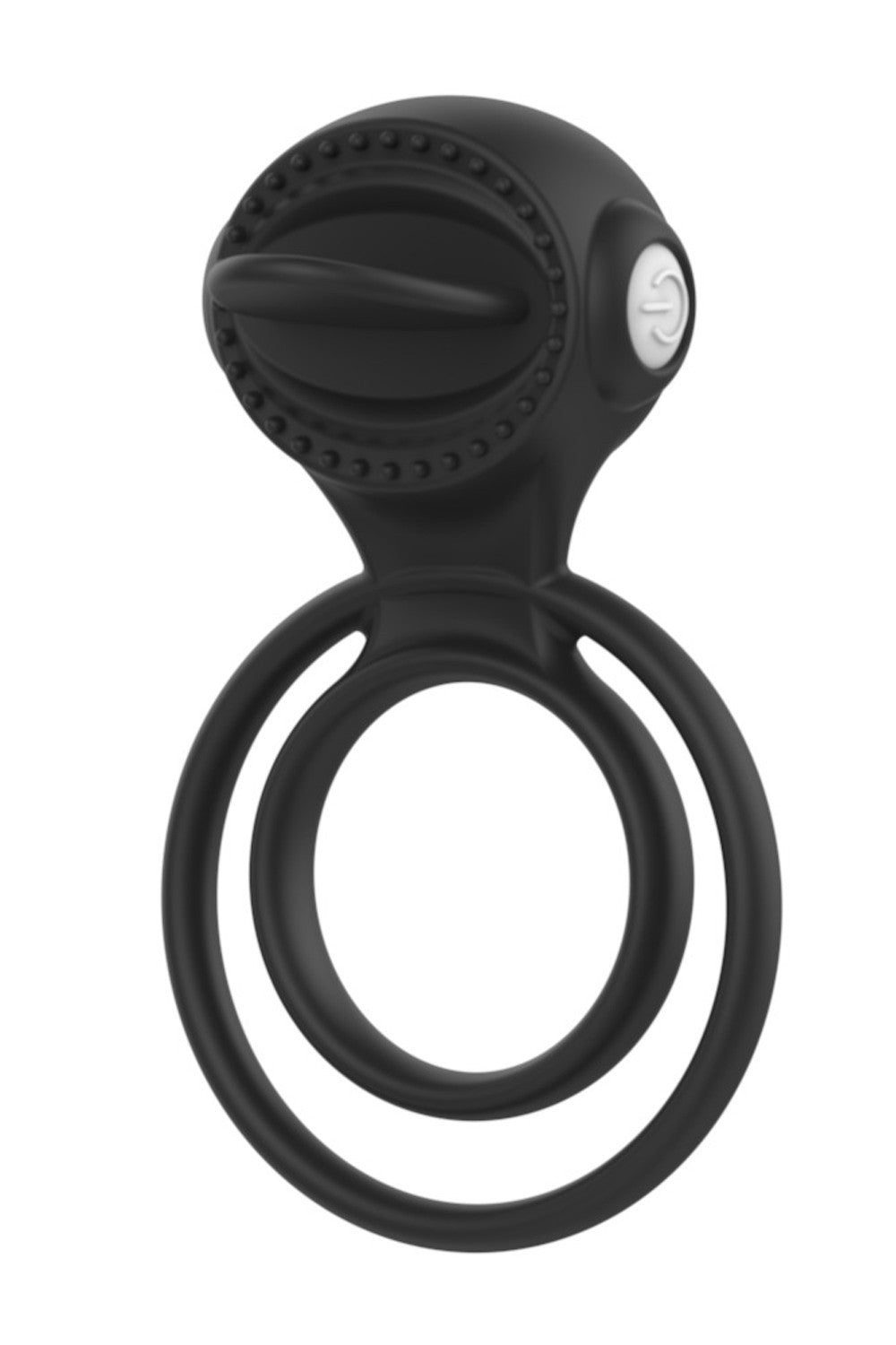Anneau vibrant 1 seul mode de vibration très extensible noir dosette de lubrifiant