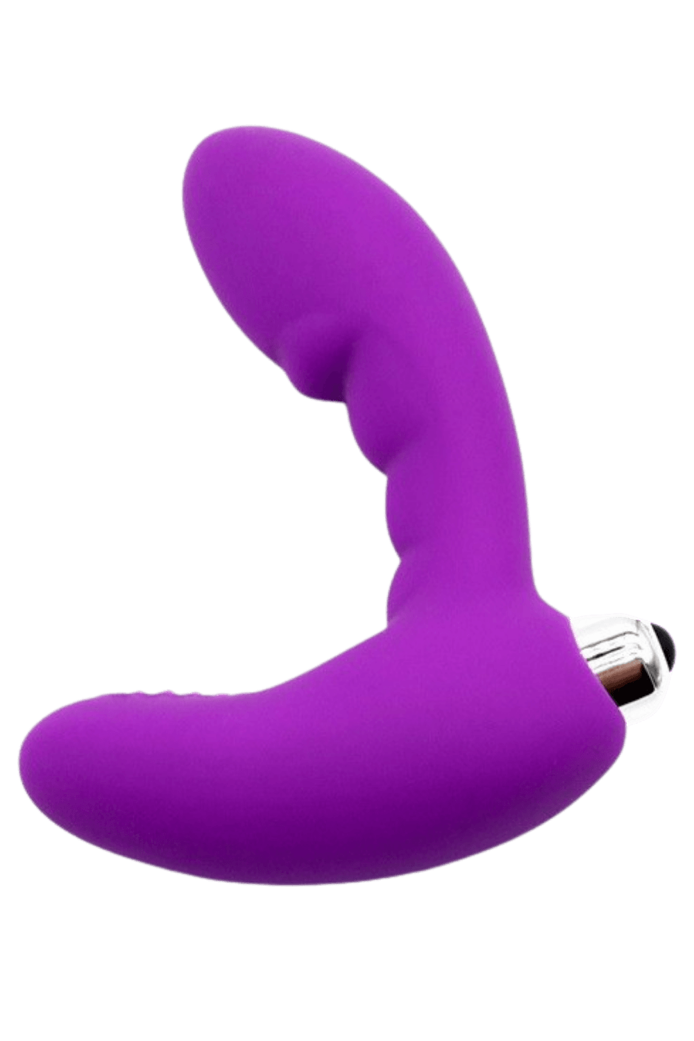 Vibromasseur anal violet stimulateur de prostate dosette lubrifiant