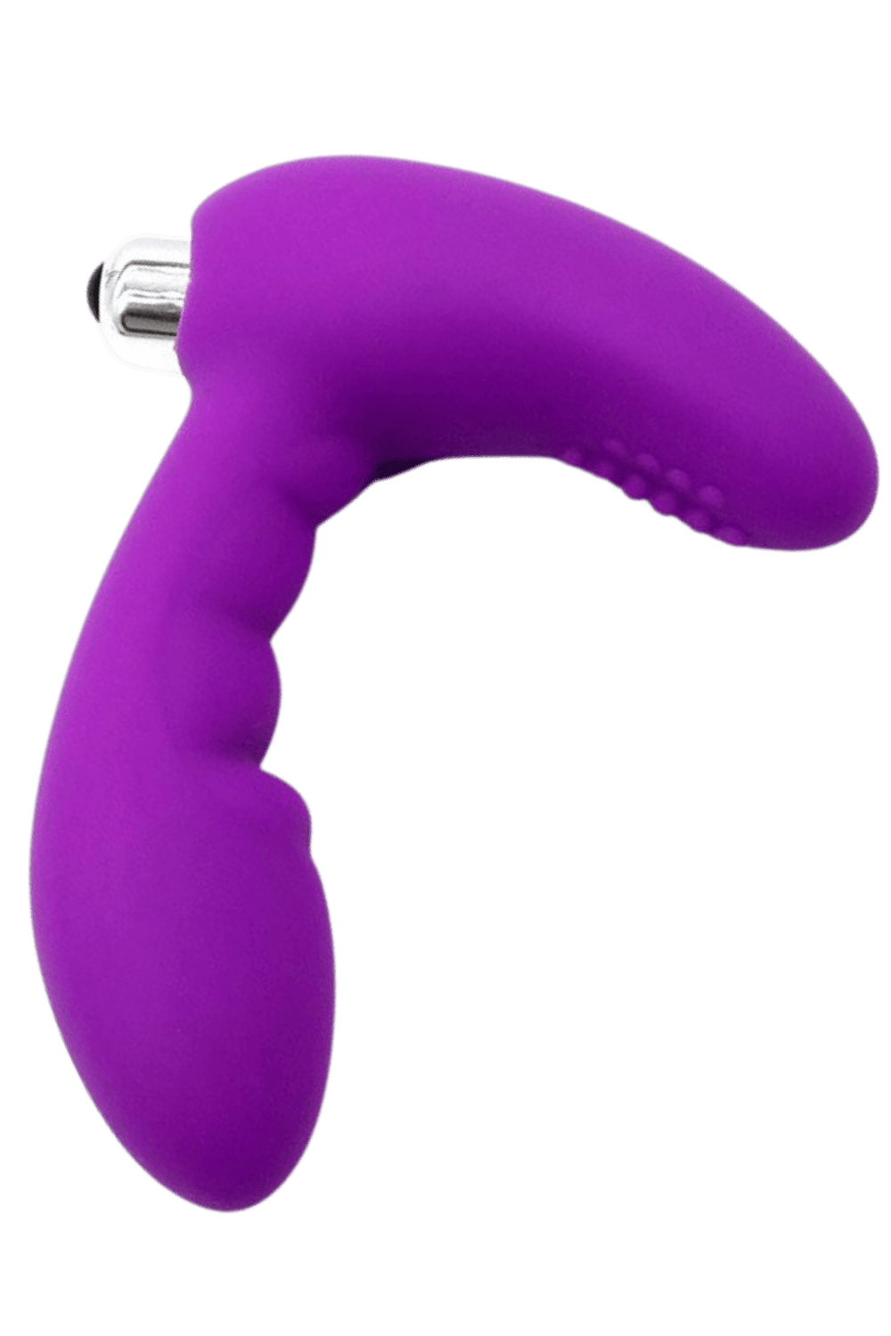 Vibromasseur anal violet stimulateur de prostate dosette lubrifiant
