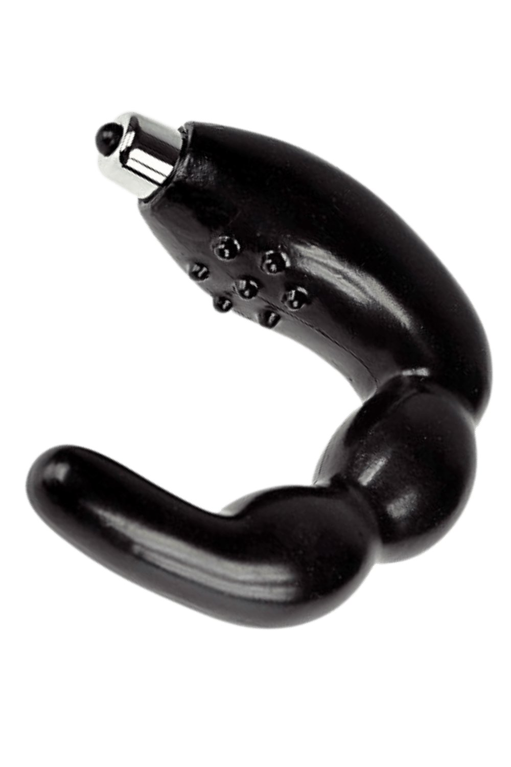 Stimulateur de Prostate Vibrant Noir 1 dosette lubrifiant
