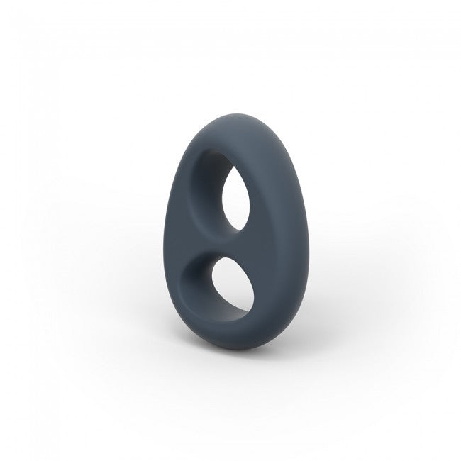 Cockring Liquid-soft ultra doux Gris