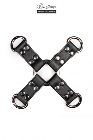 Croix en cuir Hog Tie