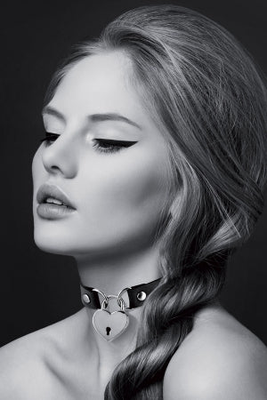 Collier cadenas coeur