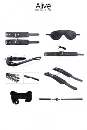 Kit BDSM Secret Desires noir Alive