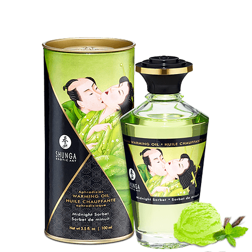 Huile chauffante aphrodisiaque Sorbet de minuit 100ml